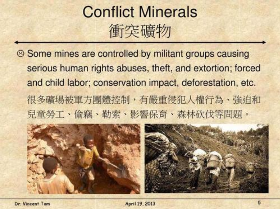 Conflict Minerals Policy Statement